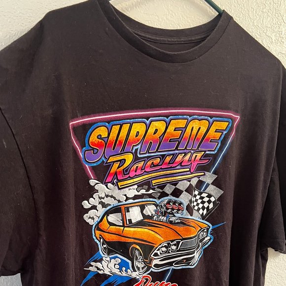 DOM Other - Supreme Racing ClassicGraphic Black T-Shirt Men's Size 2XL